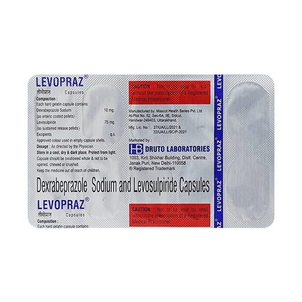 Levopraz 75/20 Mg Tablet 10