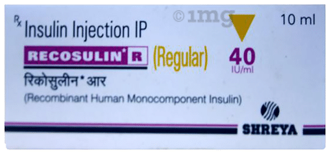 Recosulin R 40 Iu Injection 10 Ml