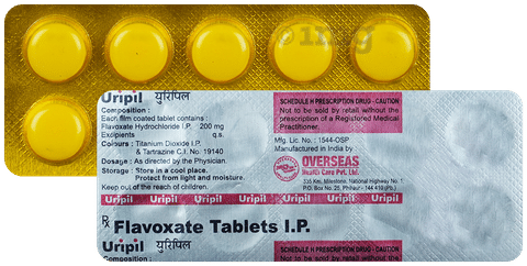 Uripil 200 Mg Tablet 10