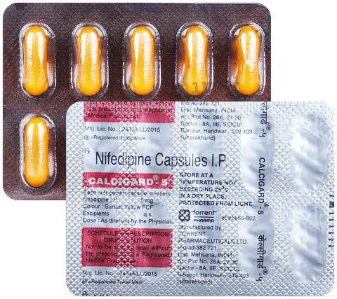Calcigard 5 Mg Capsule 10