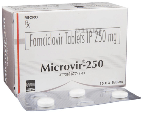 Microvir 250 Mg Tablet 3