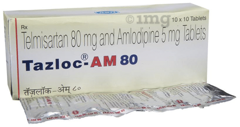 Tazloc Am 80/5 Mg Tablet 10