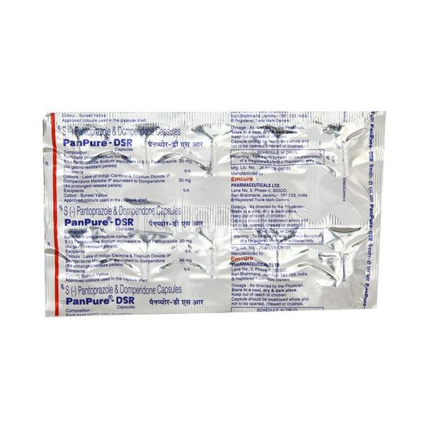 Panpure Dsr 20/30 Mg Capsule Sr 10