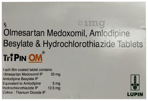 Tripin Om 20/5/12.5 Mg Tablet 10