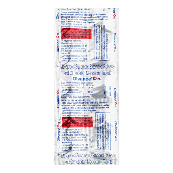 Olvance M 20/25 Mg Tablet 10