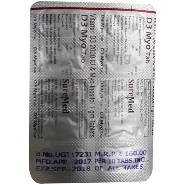 D3 Myo Tablet 10