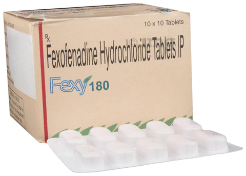 Fexy 180 Mg Tablet 10