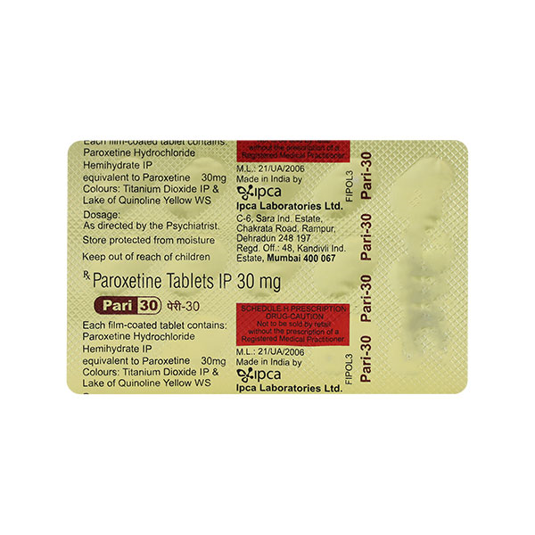 Pari 30 Mg Tablet 10