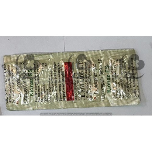 Klonaz Es 10/0.5 Mg Tablet 10
