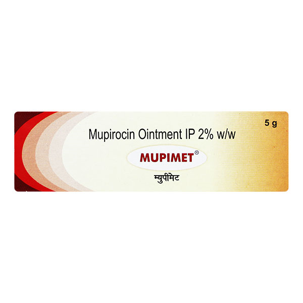 Mupimet 2/1 % Ointment 5 Gm