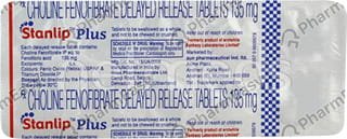 Stanlip Plus 135mg Strip Of 10 Tablets