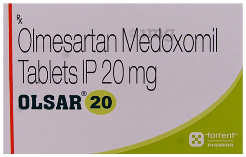Olsar 20 Mg Tablet 15