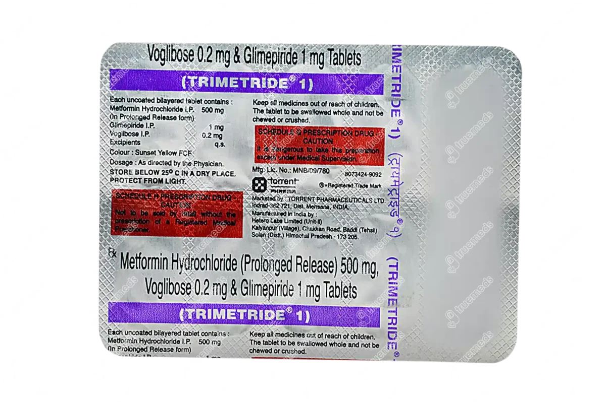 Trimetride 0.2/500/1 Mg Tablet 10