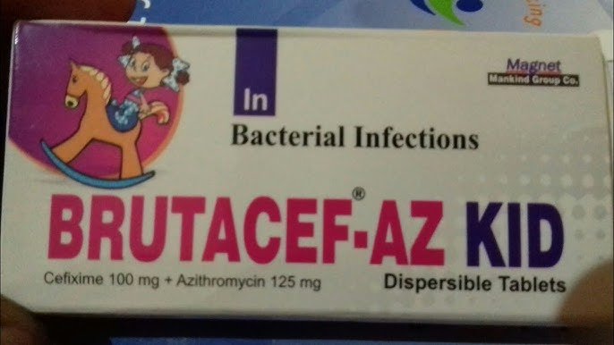 Brutacef Az Kid 100/125 Mg Tablet 10