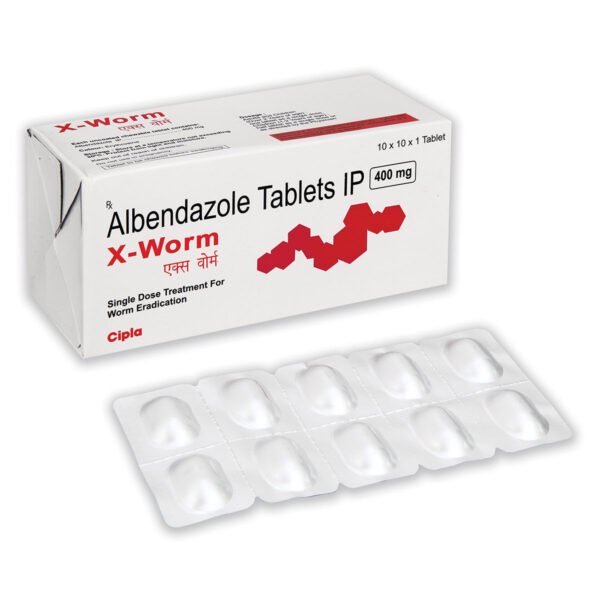 X Worm 400 Mg Tablet 1
