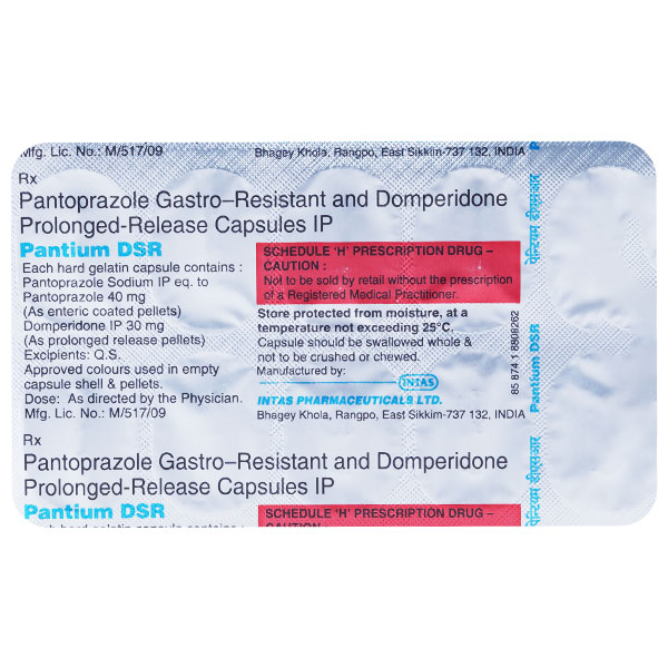 Pantium-Dsr 30/40 Mg Capsule Sr 10