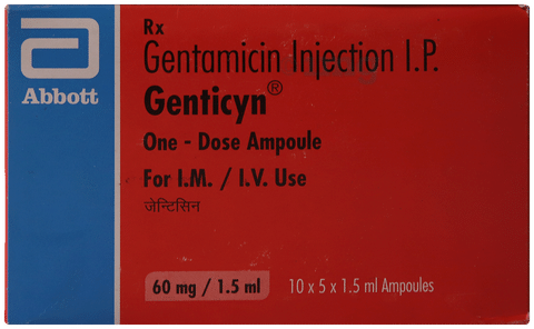 Genticyn 60 Mg Injection