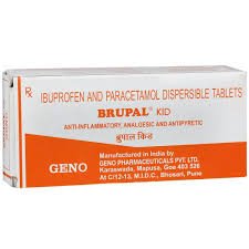 Brupal Kid 100/125 Mg Tablet Dt 10