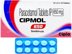Cipmol 650 Mg Tablet 10