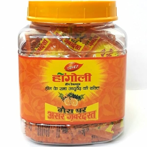 Dabur Hingoli - 120 Sachet Jar (4 Tablets)