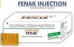 Fenak 25 Mg Injection 3 Ml
