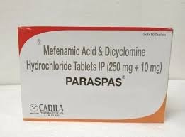 Paraspas 20/500 Mg Tablet 10