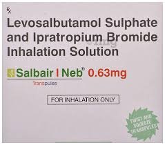 Salbair Neb 0.63 Mg Transpules 2.5 Ml