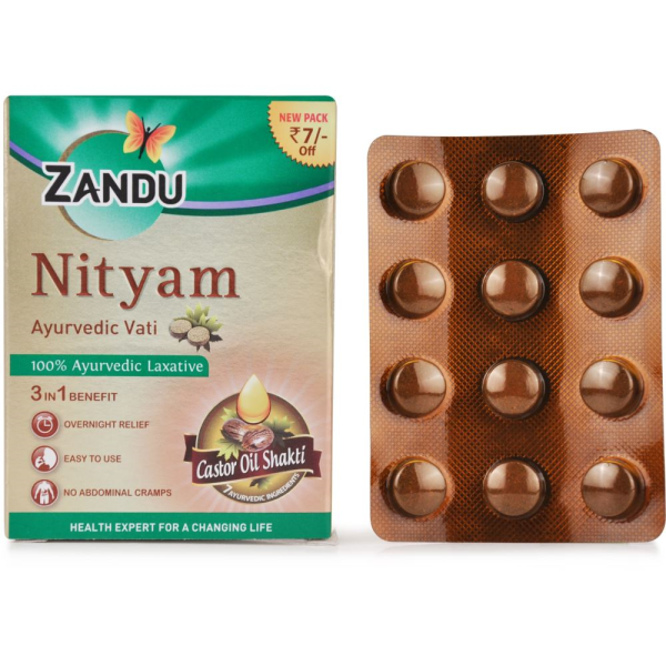 Zandu Nityam Tablet -12tabs